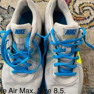 Nike Air Max sneakers.